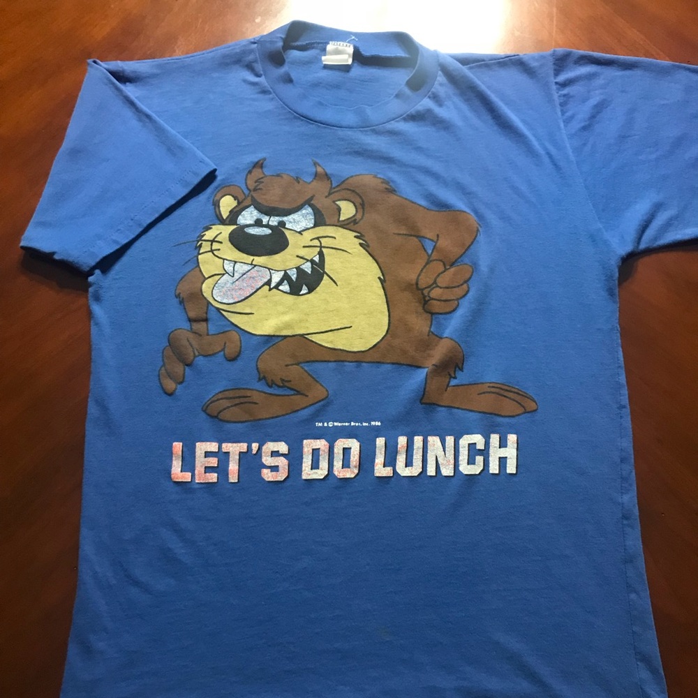 Vintage 1986 Tasmanian Devil Looney Tunes Size M
